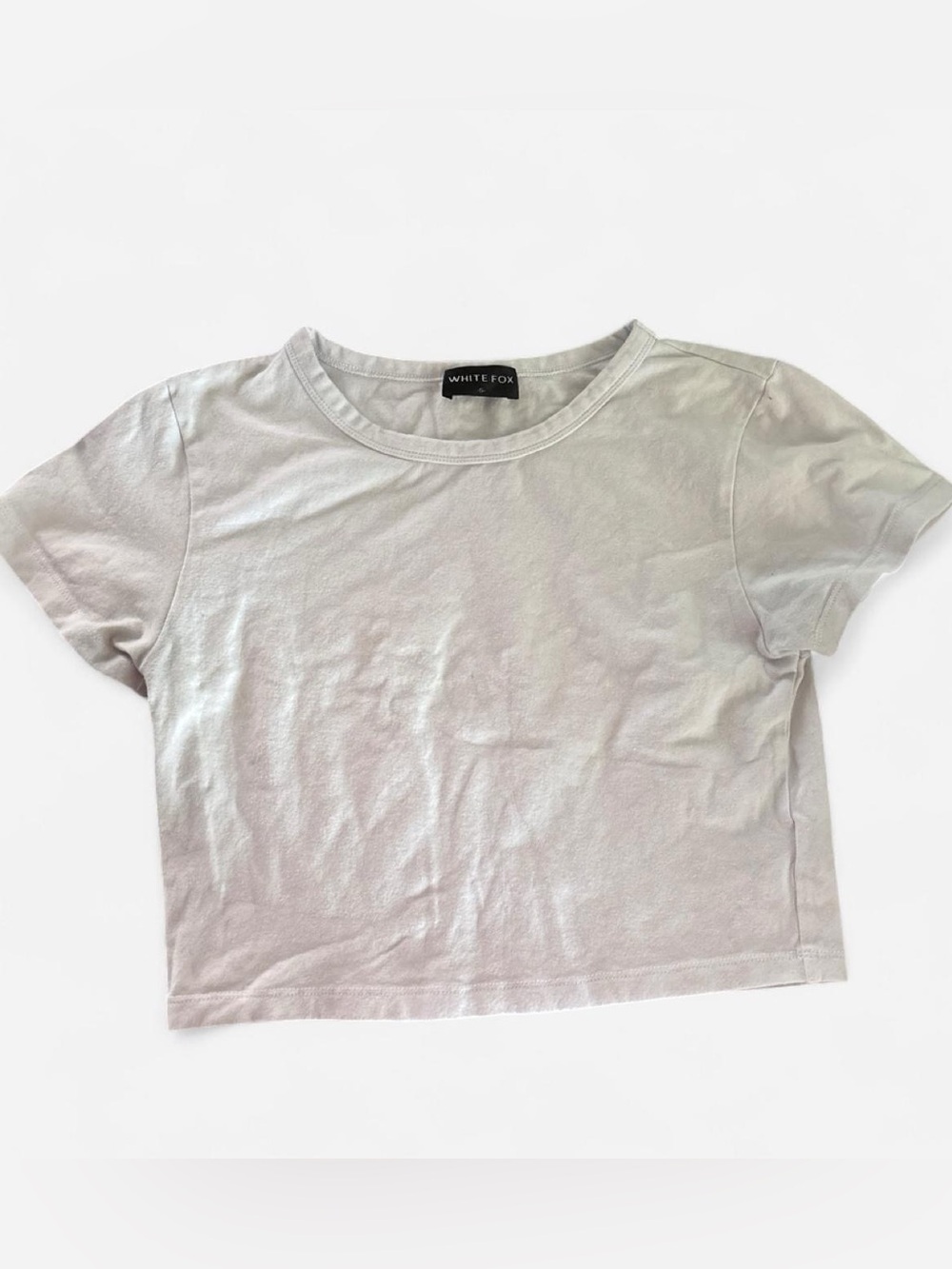 White Fox Womens White T-Shirt